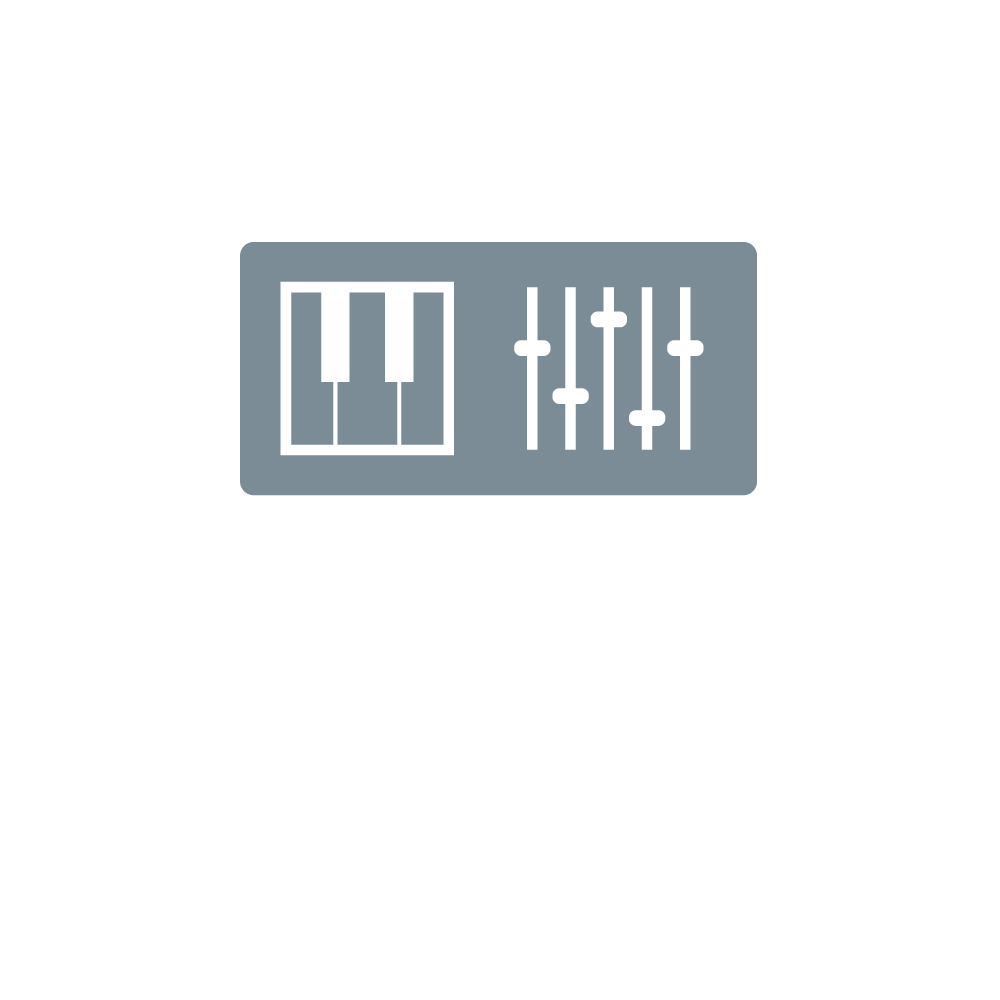 music production logo